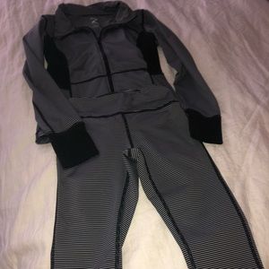 Z by Zella matching zippered too and pants